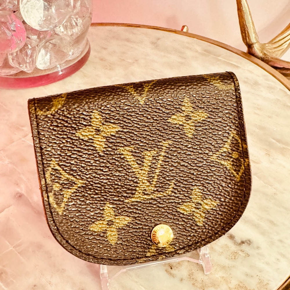 Louis Vuitton Brown Monogram Coin Purse - Picture 3 of 12